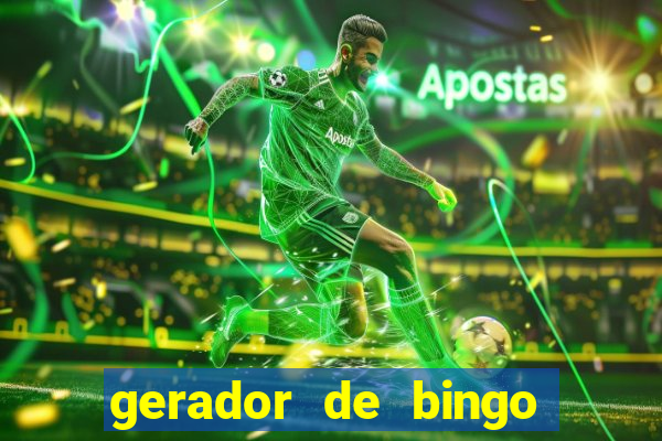 gerador de bingo de palavras